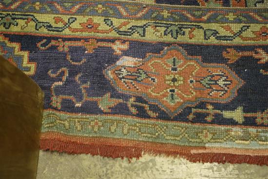 A Tabriz red ground carpet, 470 x 410cm